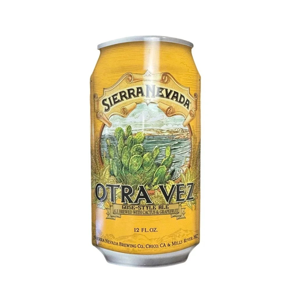 Sierra Nevada Beer Banner and Otra Vez Tin Sign Bar Decor Set 2pc
